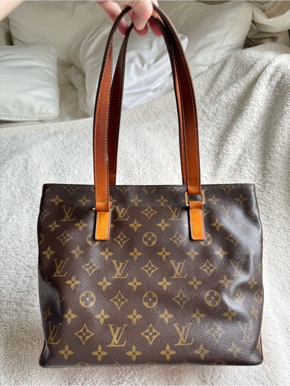 Louis Vuitton cabas piano tote bag authentic